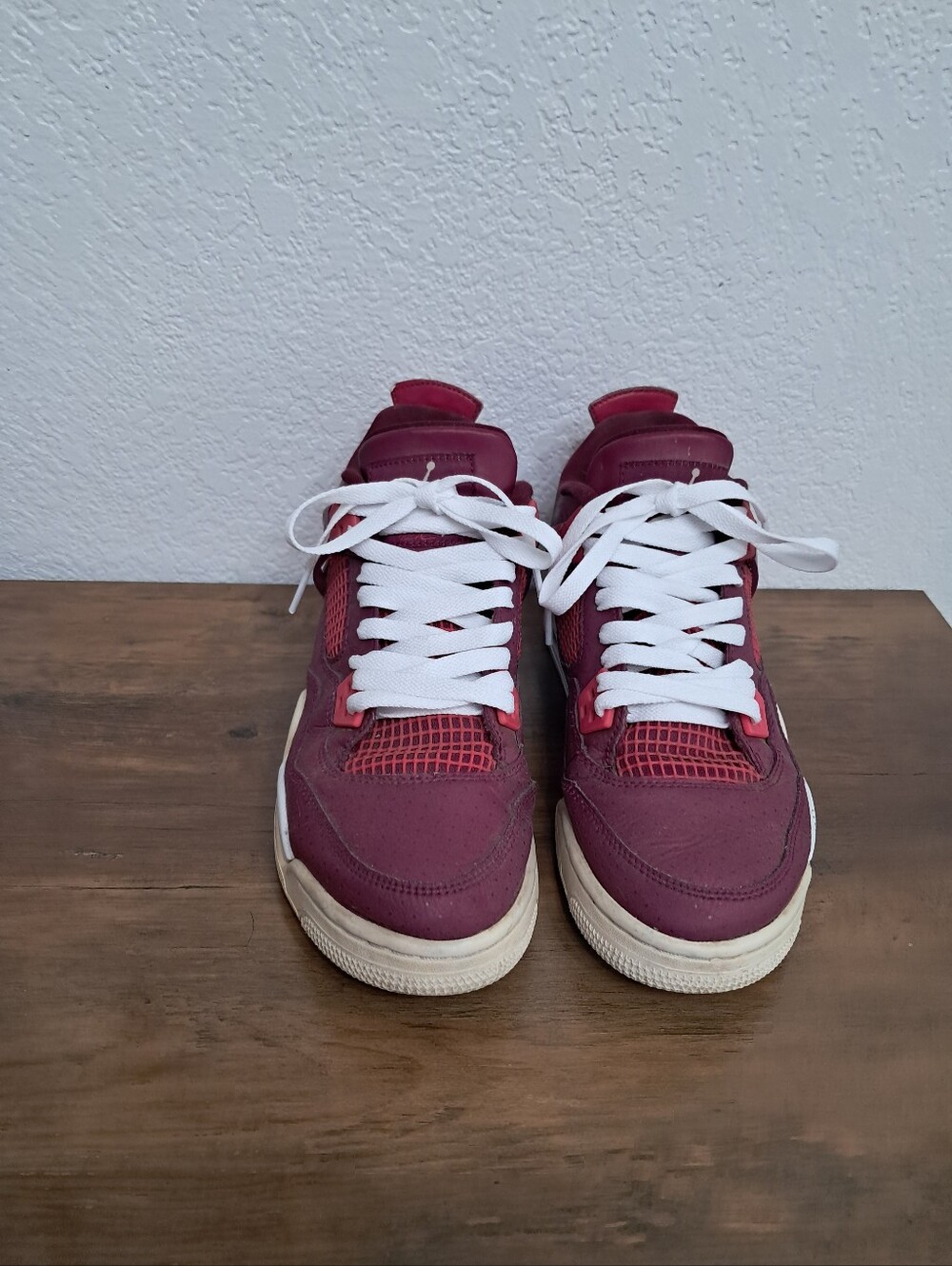 Jordan 4 Retro Valentines Day Sneakers Berry Rush Pink Women 7Y Streetwear City